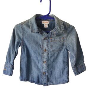 Cat & Jack Denim Shirt 18 Months 🐥